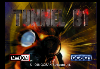 Tunnel B1 Title Screen
